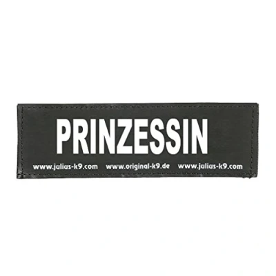 Afbeelding van Julius K9 162LR G 33721 Klittenbandletter, prinses, zwart
