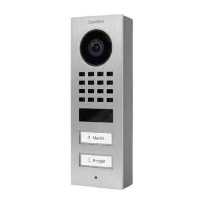 Afbeelding van DoorBird D1102V Aufputz Buitenunit voor Video deurintercom via WiFi WiFi, LAN RVS V2A (geborsteld)