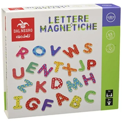 Afbeelding van Dal 53827 magnetische letters, meerkleurig, 822064