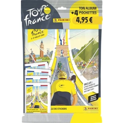 Afbeelding van Panini Tour DE France 2025 album + 4 hoezen