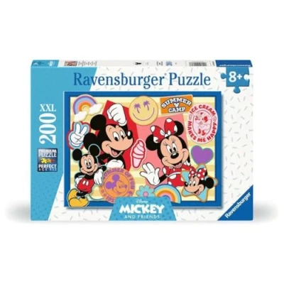 Afbeelding van Ravensburger Mickey &amp; Minnie Legpuzzel 200 XXL Stukjes