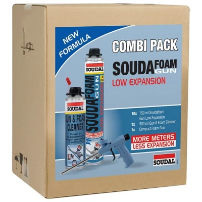 Afbeelding van SOUDAL Soudafoam Low Expansion Gun PU pistoolschuim met lage expansie 750 ml 101069