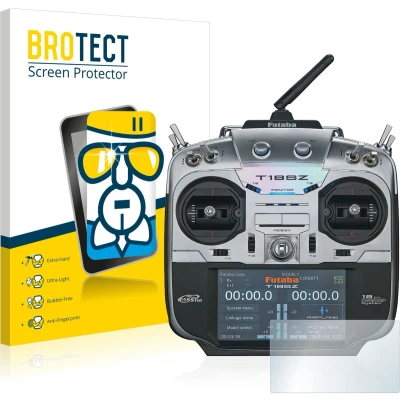 Afbeelding van BROTECT Screenprotector voor Robbe Futaba T18SZ Folie Beschermfolie Beschermglas transparant