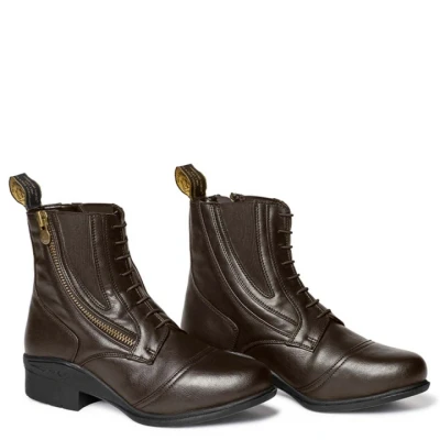 Afbeelding van Mountain Horse Jodhpurs Veganza Side Zip Paddock Bruin 39