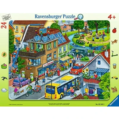 Afbeelding van Ravensburger PUZZLE 400555568 puzzel 24 delig voor kinderen vanaf 4 jaar met onderzoeksspel, 05245