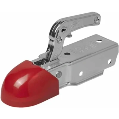Afbeelding van blntackle76 Softdock trekhaak voor autoaanhanger, schokbescherming, soft dock, trekhaak, rood of blauw (rood)