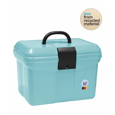 Afbeelding van Poetskist eco turqoise blauw