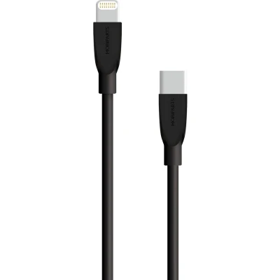 Afbeelding van Mobiparts Apple Lightning to USB C Cable 2A 1m Black