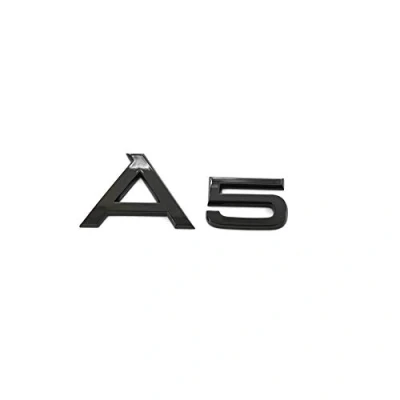 Afbeelding van Audi 8W6071803 embleem zwart Tuning Black Edition