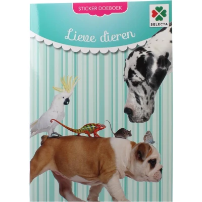 Afbeelding van Lieve Dieren Sticker Doeboek
