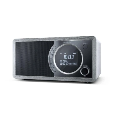 Afbeelding van Sharp Mono Radio Dab+/fm/bt Grijs