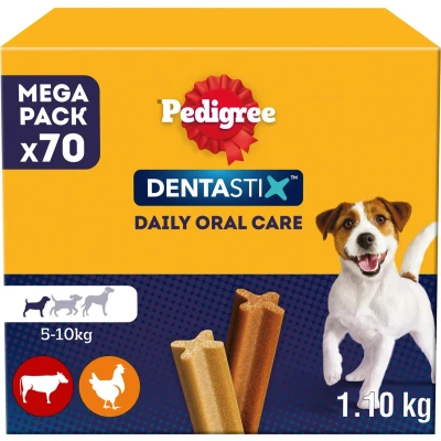 Afbeelding van Pedigree Dentastix Kleine Hond Gebitsverzorging 70 Kauwsnacks