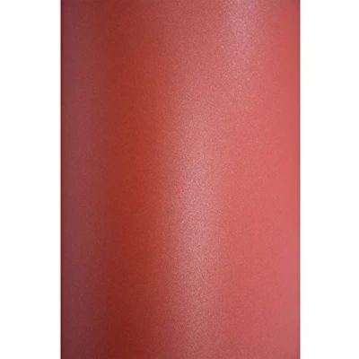 Afbeelding van Netuno 10 x parelmoer rood papier, 120 g, A4, 210 297 mm, aster metallic robijn, glanzend parelpapier, decoratief, hoogwaardig, voor Kerstmis, bruiloft, verjaardag, wenskaarten, decoraties