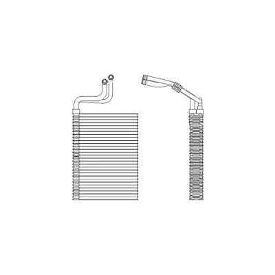 Afbeelding van DELPHI TSP0525197 Airco Verdamper Zonder expantieklep BMW: 3 Saloon