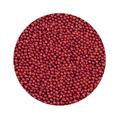 Afbeelding van BrandNewCake Chocolade Crispy Parels Rood 190g