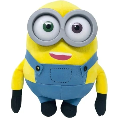 Afbeelding van Play by Minions Rise of Gru Pluche dier Premium nieuwe selectie Bob, Otto, Kevin, Stuart, Dave met PVC ogen, originele licentie (Bob 24 cm)