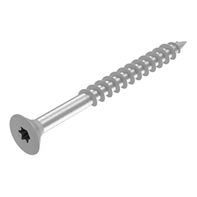 Afbeelding van SECCARO Houten schroeven, torx roestvrij staal, V2A, A2, spaanplaatschroeven voor hout, gedeeltelijke schroefdraad, TX/binnenzeskant, 150 stuks roestvrijstalen hout A2