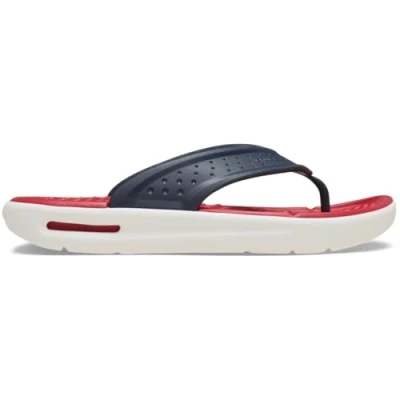 Afbeelding van Crocs Inmotion Teensandalen, Heren, Maat: 42 43, Navy Kunststof