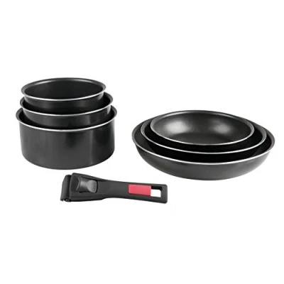 Image de Sitram Batterie De Cuisine Agile 7 Pieces Aluminium Tous Feux Dont Induction