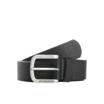 Afbeelding van Jack &amp; Jones Jacharry BELT Riem, Heren, Maat: 90, Black