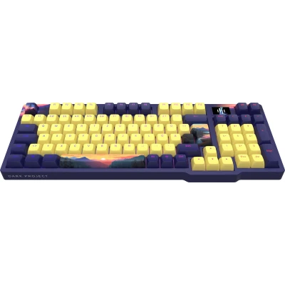 Afbeelding van Dark Project 98 Sunset Mechanisch Bedraad Toetsenbord G3MS RGB (DE) (ISO)