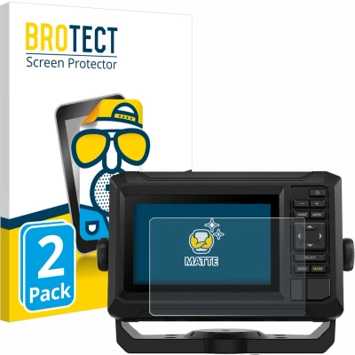 Afbeelding van BROTECT Screenprotector voor Garmin ECHOMAP UHD2 5&quot; Folie Beschermfolie matte (2 Stuks)