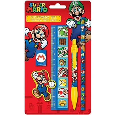 Afbeelding van SUPER MARIO Colour Block Schrijfwarensetje