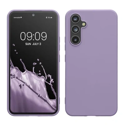 Afbeelding van kwmobile telefoonhoesje geschikt voor Samsung Galaxy A54 5G Hoesje smartphone Back cover in violet lila