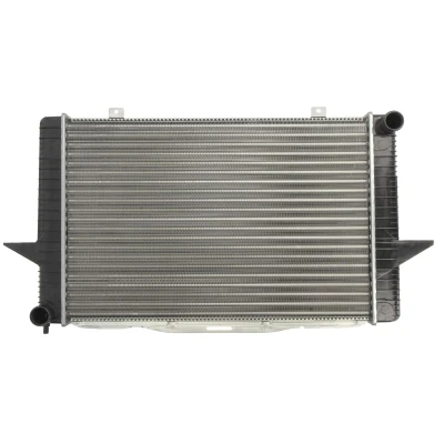 Afbeelding van THERMOTEC D7V001TT Radiateur Aluminium, Kunststof voor voertuigen met/zonder airco 590 388 40 Handgeschakeld Koelribben mechanisch gelast VOLVO: V50