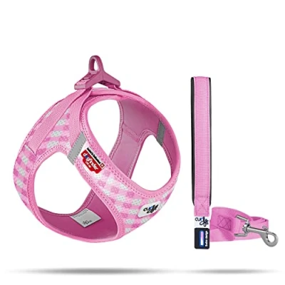 Afbeelding van Curli Puppy Hondentuig Clasp Vest Harness Roze