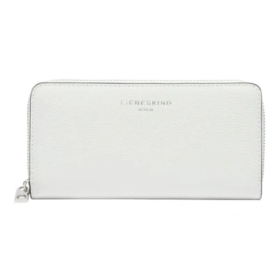 Afbeelding van LIEBESKIND BERLIN Portemonnee Paris 4 Small Pebble Sally Wallet Arctic Wit