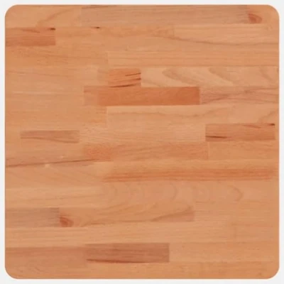 Afbeelding van Tafelblad vierkant 40x40x1,5 cm massief beukenhout