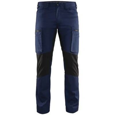 Image de Pantalon services stretch marine/noir