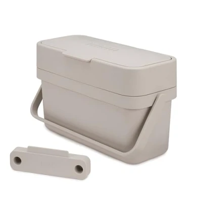 Afbeelding van Joseph Compo 4 Food Compost Prullenbak Liter Lichtgrijs