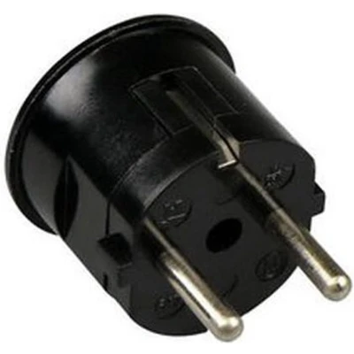 Afbeelding van Kaiser 517/sw Haakse stekker met randaarde Polyamide 6 250 V Zwart IP20