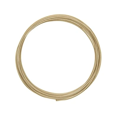 Afbeelding van Vaessen creative Aluminium draad, in reliëf, rond, 2 mm x 5 m ouder