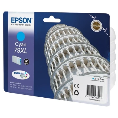 Image de Cartouche Epson Tour de Pise 79 XL Cyan
