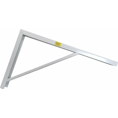 Afbeelding van Driehoek Fepre Wit Staal 30 x 50 cm