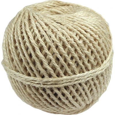 Afbeelding van sisalkoord touw uit 3 draden, bol van 2.500 g, +/ 450 m