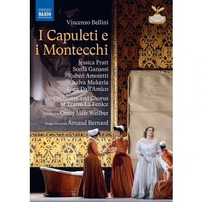 Afbeelding van Jessica Pratt, Sonia Ganassi, Shalva Mukeria I Capuleti E Montecchi (DVD)