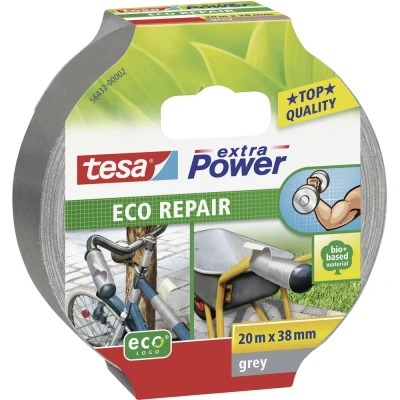 Afbeelding van tesa ECO REPAIR 56432 00002 00 Textieltape extra Power Grijs (l x b) 20 m 38 mm 1 stuk(s)