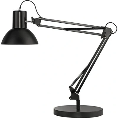 Image de UNiLUX Lampe de bureau SUCCESS 66, pince/socle, noir