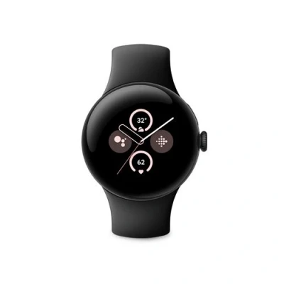 Image de Google Pixel Watch 2 Noir (Bracelet Silicone Noir)