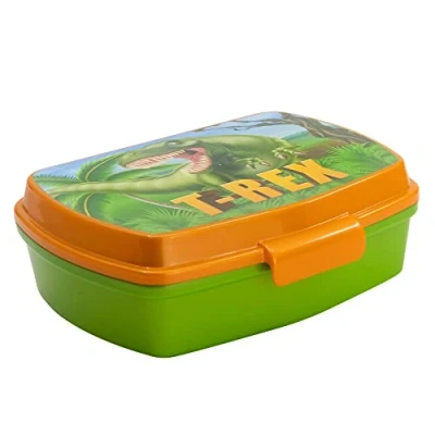 Afbeelding van T Rex dino brooddoos / broodtrommel Jurassic World