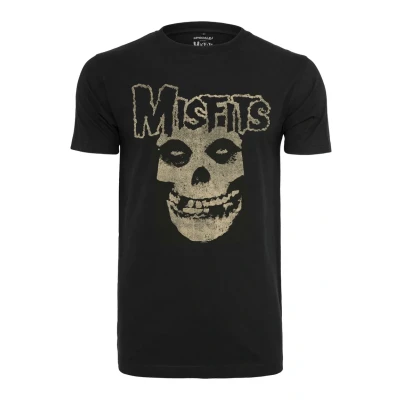 Afbeelding van Upscale by Mister Tee X Misfits Oversize Tshirt print, Heren, Maat: XXL, Black