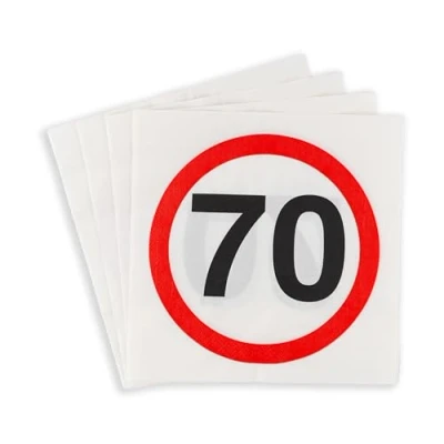 Afbeelding van tafeldecoratie voor de 70e verjaardag, mannen en vrouwen, verjaardag Tiwoca
