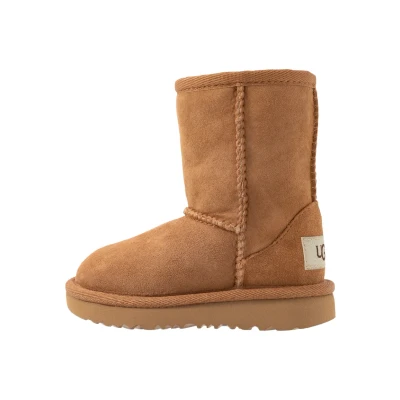 Afbeelding van UGG JongensMeisjes Classic II laars van suède in de kleur Camel, maat: 26