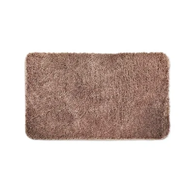 Afbeelding van WohnDirect combineerbare badmat, 50 x 80 cm, antislip en wasbaar, bruin