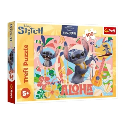 Afbeelding van Trefl 100 Stitch and friends in action / Disney The Movie_FSC Mix 70%.