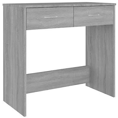 Afbeelding van vidaXL Bureau Sonoma, grijs, 80 x 40 75 cm, ingenieurhout